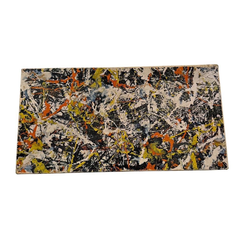 Vintage Springbok Jackson Pollock Convergence 500 Pcs Puzzle 1968 UNCOUNTED
